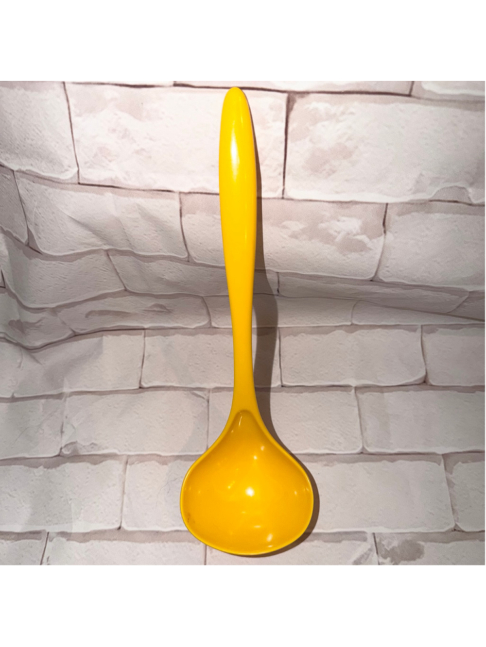 Vintage 1970s Hutzler 525 Melamine Ladle Mustard Yellow Retro MCM Kitchen